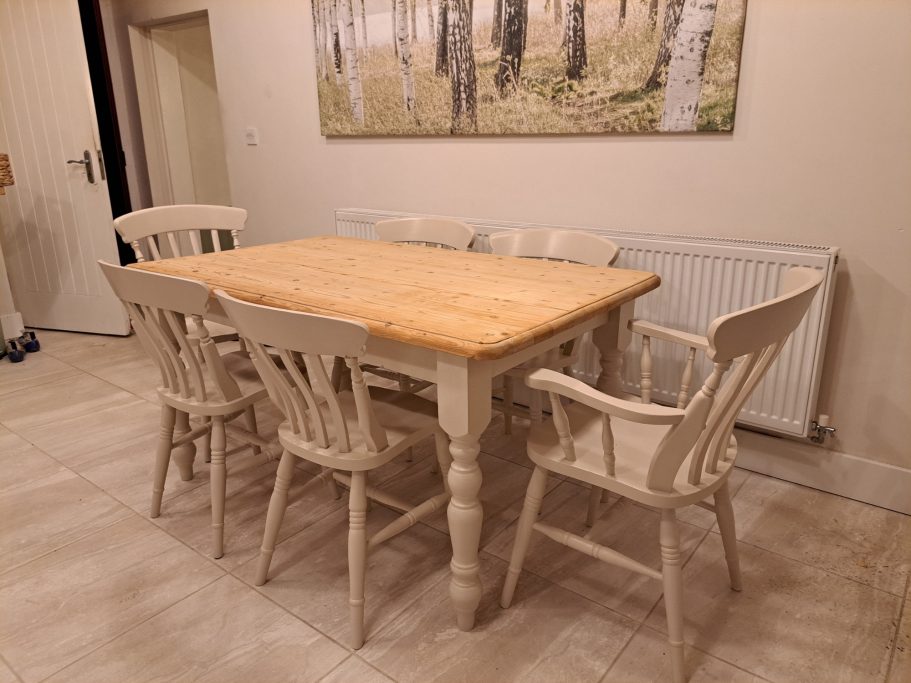 5ft x 3ft + 4 flatbacks + 2 carvers in Oxford Stone